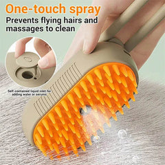 Cat Steam Brush Steamy Dog Brush 3 In 1 Electric Spray Cat Hair Brushes For Massage Pet Grooming Comb Hair Removal Combs Pet Products US - ProTrendyz