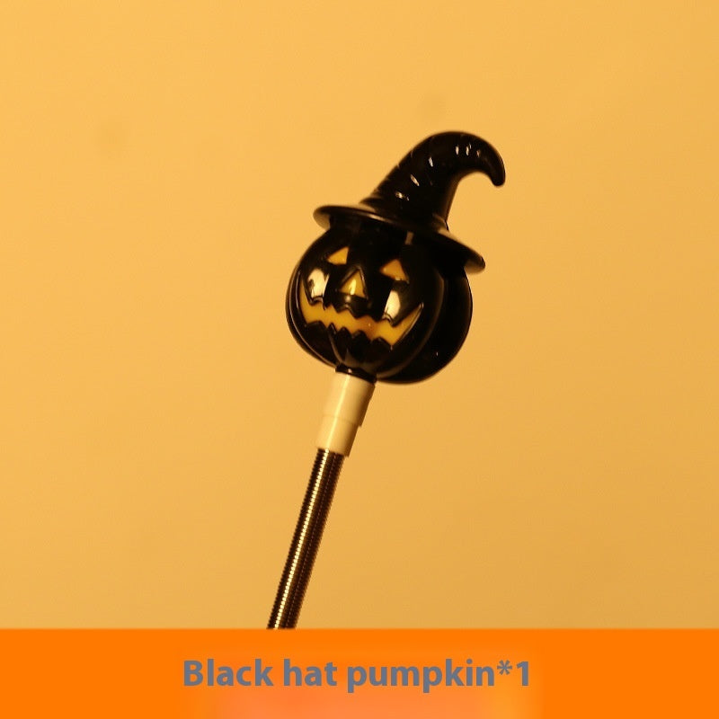 Halloween Decoration Pumpkin Lamp Children's Toy Hand Stick Props