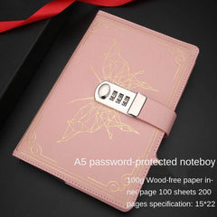 Exquisite Retro Notebook Hand Account Butterfly Codebook - ProTrendyz