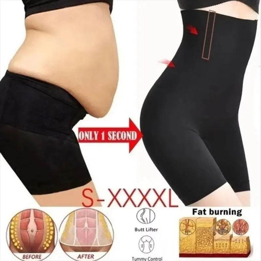 Fat Burning High Waist Underwear Shapewear Butt Lifter Seamless Women High Waist Slimming Panty Tummy Control Knickers Pant Briefs Ladies Body Shaper - ProTrendyz