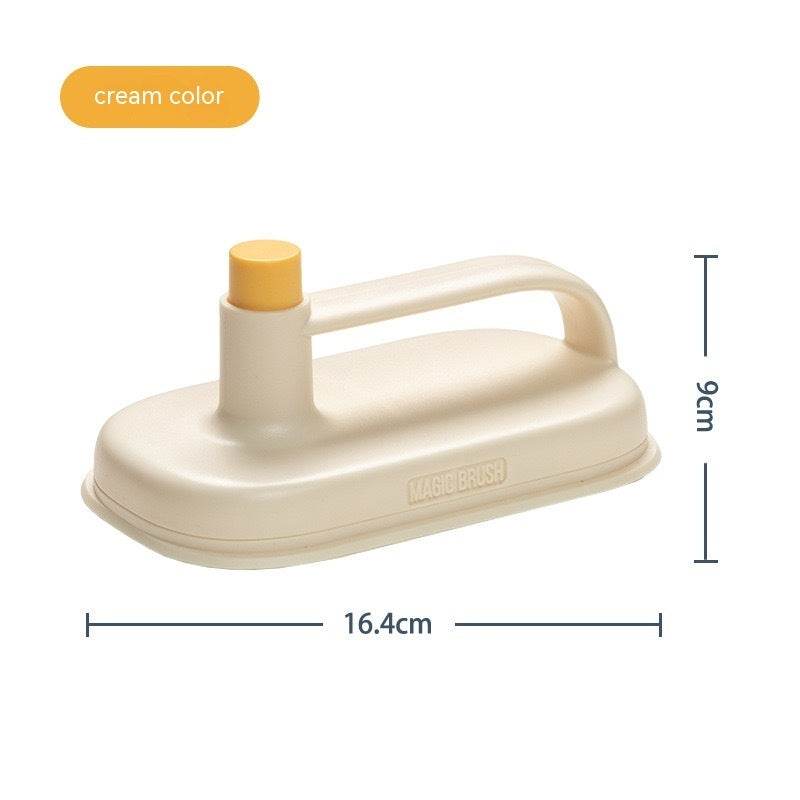 Kitchen Bathroom Toilet Cleaning Magic Brush Glass Wall Cleaning Bath Brush Handle Cleaning Rag Ceramic Window Slot Clean Brush Kitchen Gadgets - ProTrendyz