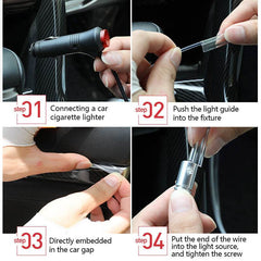 Car Fiber Optic Ambient Light Modified Car Interior Cool Light APP Rhythm Light - ProTrendyz