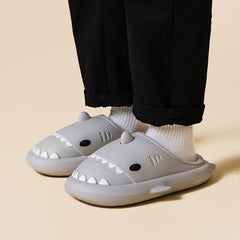 Cartoon Shark Shoes Home Slippers EVA Lovers Slippers Winter Soft Bottom Waterproof Shoes - ProTrendyz