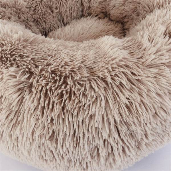 Round Long Hairy Autumn And Winter Nest Pad Cat Mattress - ProTrendyz