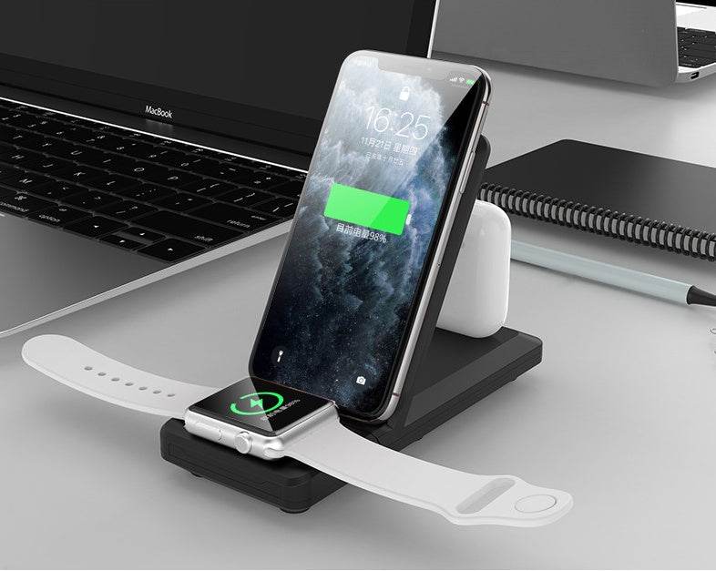 Folding three-in-one multifunctional wireless charger - ProTrendyz