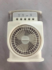 Portable USB Air Conditioner Cooling Fan With 5 Sprays 7 Color Light 600ML Water Tank Spray Mist Air Cooler Humidifiers - ProTrendyz
