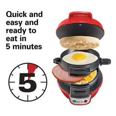 110V Hamburger Maker Sandwich Machine Fried Egg Toaster - ProTrendyz