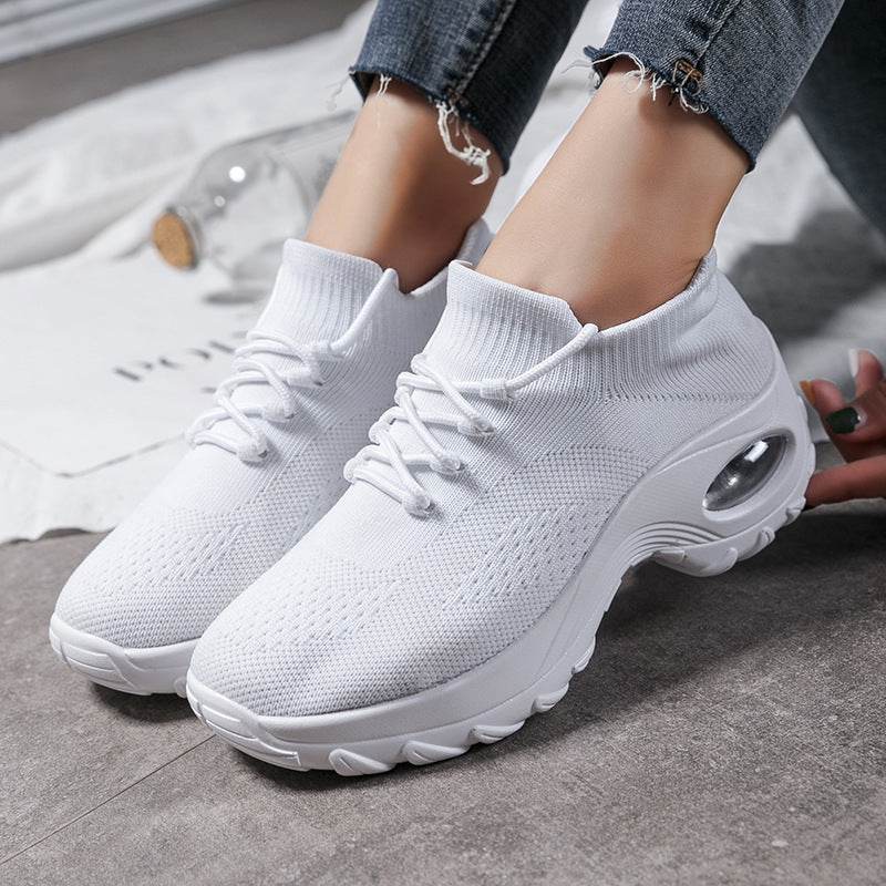 Sports Women Flying Knit Socks Shaking Shoes - ProTrendyz