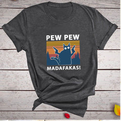 Short Sleeve Pew Maddakas T-Shirt European Size Top - ProTrendyz
