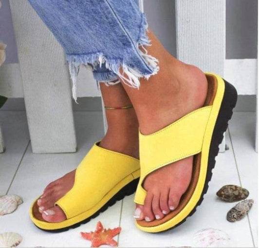 Summer Slippers Shoes For Women Flip Flops Non-Slip Sandals Platform Beach Shoes - ProTrendyz