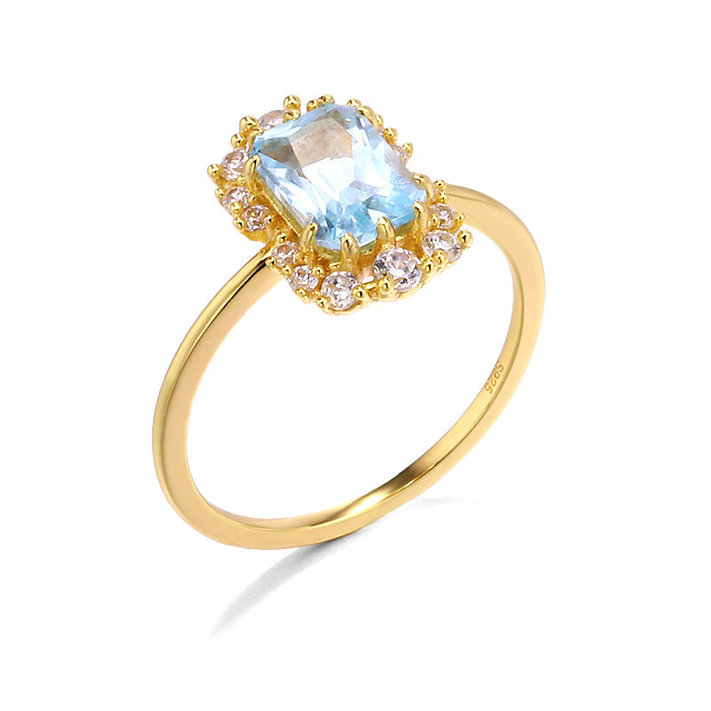 Inlaid with Zircon Jewelry Ladies Fashion Party Jewelry Girlfriend Surprise Gift ProTrendyz