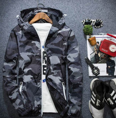 Covrlge Men Jacket Fashion Spring Men Brand Camouflage Jackets Casual Mens Coat Men's Hooded Luminous Zipper Coats MWJ011 - ProTrendyz