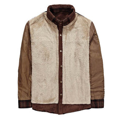 Winter Jacket Men Thicken Warm Fleece Jackets Coats Pure Cotton Plaid Jacket Military Clothes - ProTrendyz