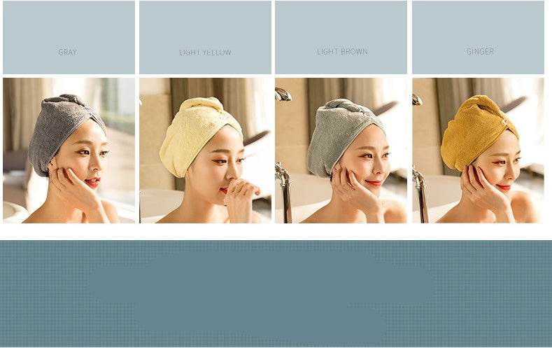 Women's Hair Dryer Cap, Absorbent Dry Hair Towel - ProTrendyz