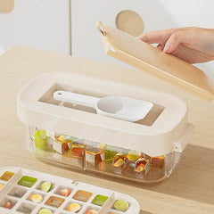 Ice Box Ice Cube Tray Grid High Capacity Food Grade Kitchen Gadgets - ProTrendyz