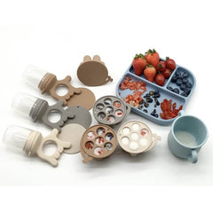 Baby Fruit And Vegetable Music Food Grade Full Silicone Fruit Happy Bite - ProTrendyz