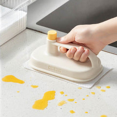 Kitchen Bathroom Toilet Cleaning Magic Brush Glass Wall Cleaning Bath Brush Handle Cleaning Rag Ceramic Window Slot Clean Brush Kitchen Gadgets - ProTrendyz