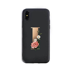 26 English Alphabet Silicone Phone Cases - ProTrendyz