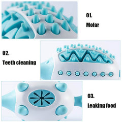 Pet Dog Toy Interactive TPR Leaking Food Toys For Small Large Dogs Cat Chewing Toys Pet Tooth Cleaning Indestructible Puppy Toys - ProTrendyz