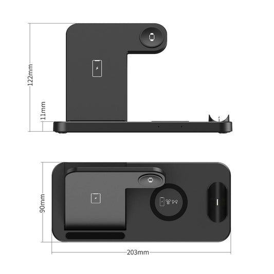 Wireless charger Three-in-one wireless charger for phones and watches - ProTrendyz