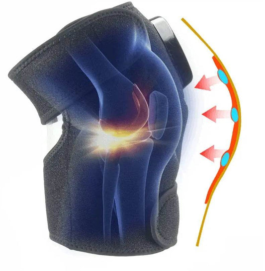Electric Infrared Heating Knee Massager Wrap Elbow Joint Support Vibration Therapy Physiotherapy Machine Pain Relief Massageador - ProTrendyz