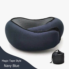 Travel Neck Pillow Non-Deformed Airplane Pillow Travel Neck Cushion Durable U-Shaped Travel Memory Cotton Nap Neck Pillow - ProTrendyz