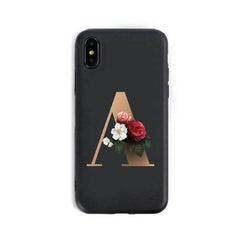 26 English Alphabet Silicone Phone Cases - ProTrendyz
