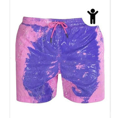 Magical Change Color Beach Shorts Summer Men Swimming Trunks Swimwear Swimsuit Quick Dry bathing shorts Beach Pant - ProTrendyz