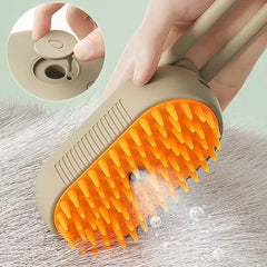 Cat Steam Brush Steamy Dog Brush 3 In 1 Electric Spray Cat Hair Brushes For Massage Pet Grooming Comb Hair Removal Combs Pet Products US - ProTrendyz