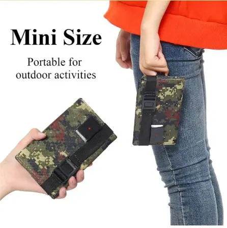 Compact Outdoor 8W folding solar charger Direct charging collapsible solar package Off-road emergency mobile power supply - ProTrendyz