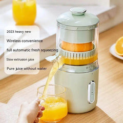 Multifunctional Wireless Electric Juicer Steel Orange Lemon Blender USB Portable Mini Fruit Squeezer Pressure Juicer Kitchen - ProTrendyz