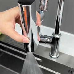 Kitchen Faucet Waterfall Outlet Splash Proof Universal Rotating Bubbler Multifunctional Water Nozzle Extension Kitchen Gadgets - ProTrendyz
