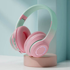 Gradient Bluetooth Headset Foldable Wireless - ProTrendyz