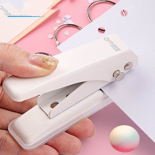 Convenient Round Hole 20-page Stationery Puncher Loose-leaf Paper 4 Styles - ProTrendyz