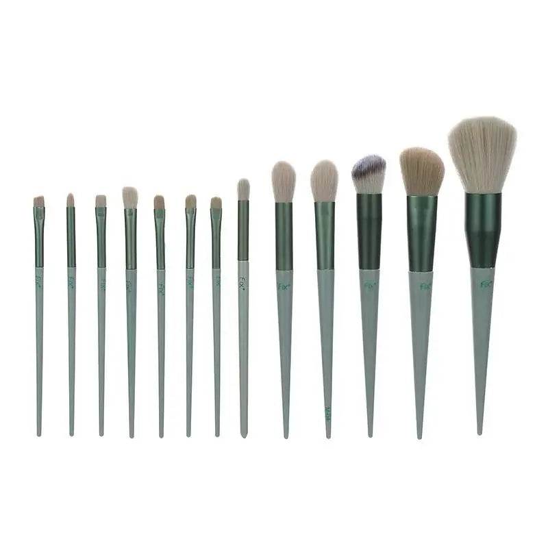 13Pcs Makeup Brush Set Make Up Concealer Brush Blush Powder Brush Eye Shadow Highlighter Foundation Brush Cosmetic Beauty Tools - ProTrendyz