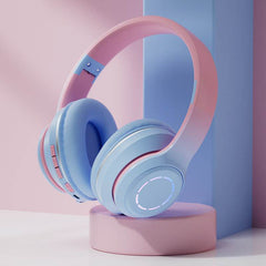 Gradient Bluetooth Headset Foldable Wireless - ProTrendyz