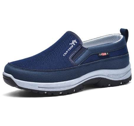 Shoes Mens Canvas Shoes Soft Bottom Casual Breathable Comfortable Slip-on Mens Cloth Shoes - ProTrendyz