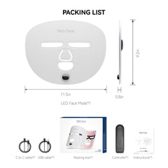 LED Mask Near Infrared Everbright Bank Light Spectrum Red Blue Light Photon IPL Device