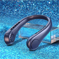 New Mini Neck Fan Portable Bladeless Hanging Neck Rechargeable Air Cooler Mini Summer Sports Fans - ProTrendyz
