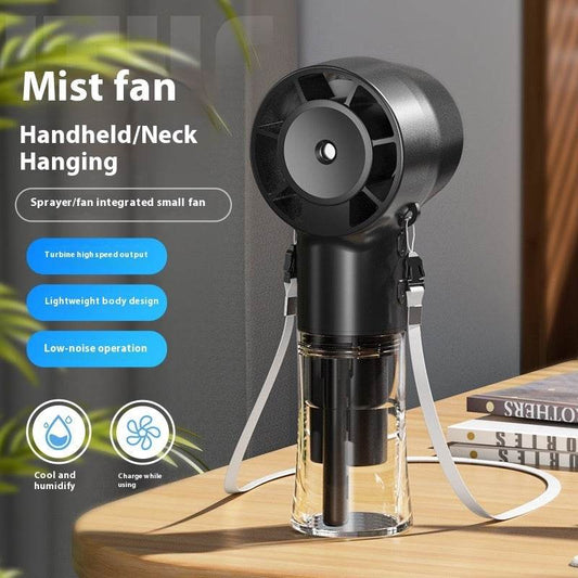 Mini Fan Multifunctional Halter Usb Hand-held Spray Fan - ProTrendyz