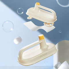 Kitchen Bathroom Toilet Cleaning Magic Brush Glass Wall Cleaning Bath Brush Handle Cleaning Rag Ceramic Window Slot Clean Brush Kitchen Gadgets - ProTrendyz
