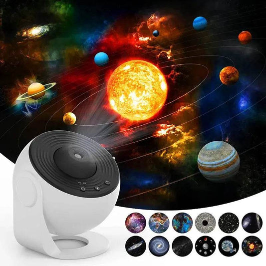 Night Light Galaxy Projector Starry Sky Projector 360 Rotate Planetarium Lamp For Kids Bedroom Valentines Day Gift Wedding Deco - ProTrendyz