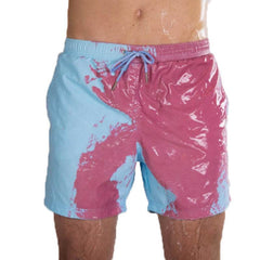 Magical Change Color Beach Shorts Summer Men Swimming Trunks Swimwear Swimsuit Quick Dry bathing shorts Beach Pant - ProTrendyz