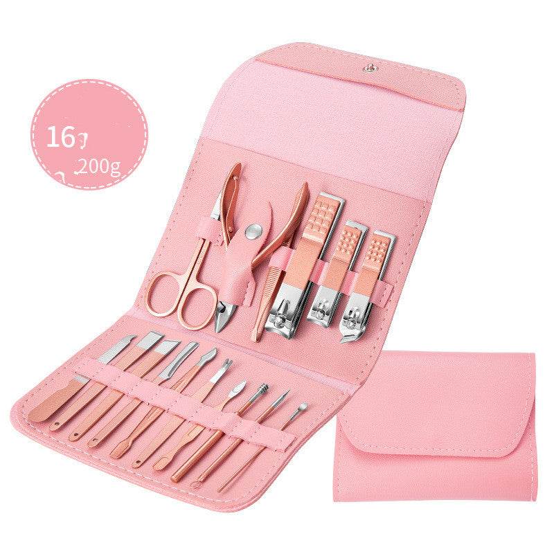 Professional Scissors Nail Clippers Set Ear Spoon Dead Skin Pliers Nail Cutting Pliers Pedicure Knife Nail Groove Trimmers - ProTrendyz