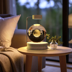 Crystal Ball Cosmic Dinosaur Indoor Night Light USB Power Warm Bedside Light Birthday Gift Night Lamp ProTrendyz
