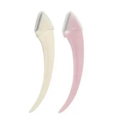 Eyebrow Trimming Knife With Comb Curved Moon Small Beauty Supplies Gadgets - ProTrendyz