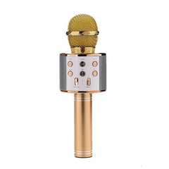 Wireless Microphone Portable Bluetooth Mini Home Ktv For Music Playing Singing Speaker Player - ProTrendyz