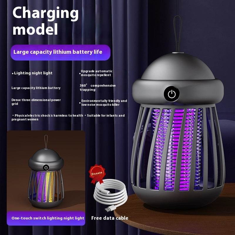 Mosquito Killer Lamp Insect Repellent Radiation Less Mute Electric Insect Trap Usb Charging Outdoor Mosquito Killer Repellent - ProTrendyz