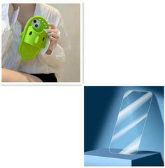 Funny Shark Slipper Phone Case For Iphone 11 12 13 14 Pro Max Creative Soft Silicone Shockproof Protective Full Cover For Apple - ProTrendyz