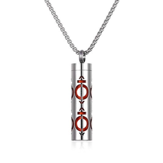 Aromatherapy Pendant Perfume Bottle Essential Oil Titanium Steel - ProTrendyz